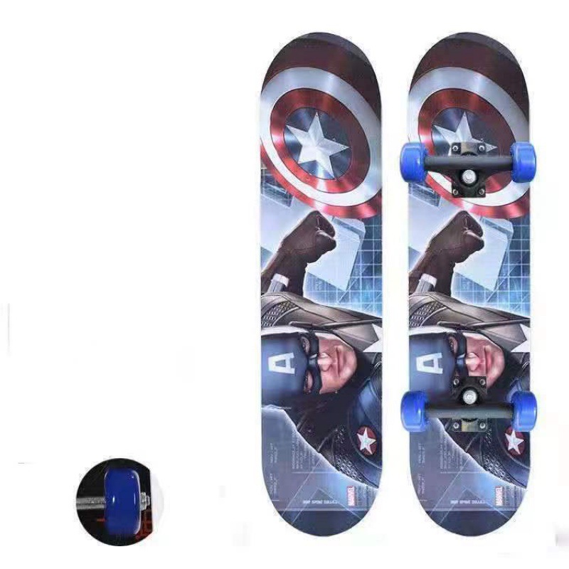 80x20PVC flash wheel -- Captain USA